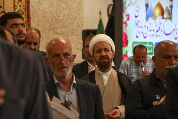 تصاویر| آیین توزیع 20 سری جهیزیه به نوعروسان در حرم مطهر شاهچراغ(ع)