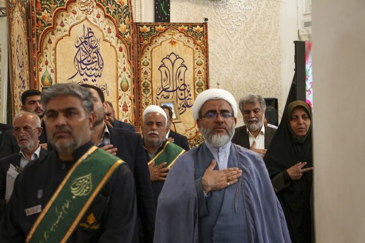 تصاویر| آیین توزیع 20 سری جهیزیه به نوعروسان در حرم مطهر شاهچراغ(ع)