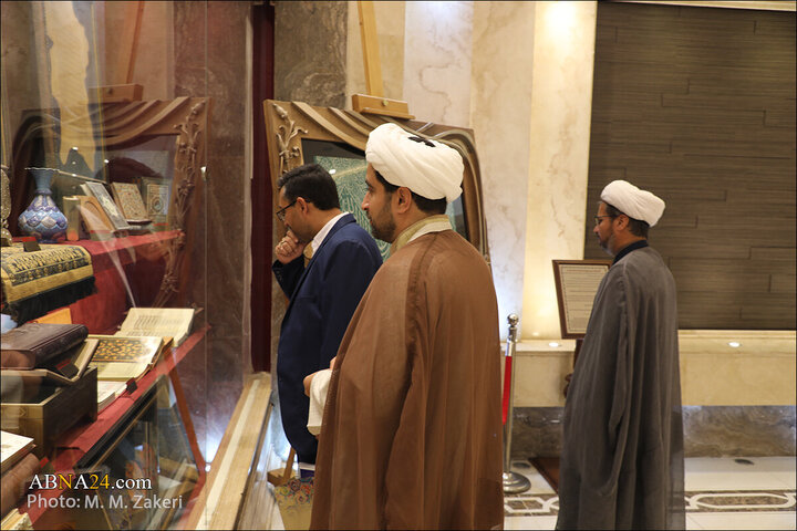 Photos: "WikiShia" managers, researchers visit Imam Ali Museum in Qom