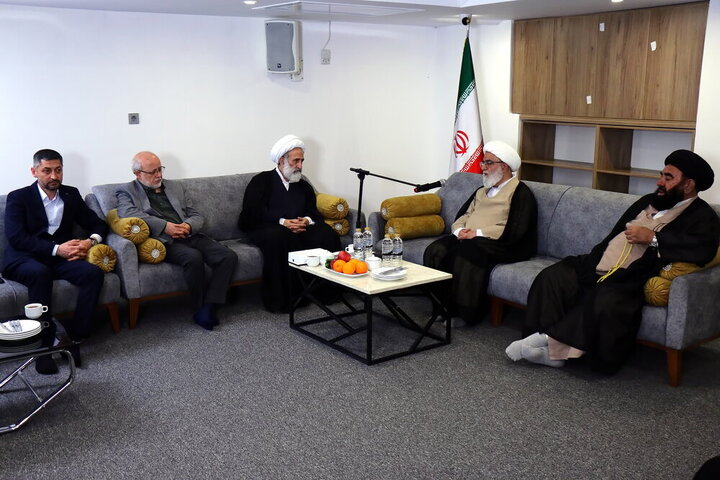 دیدار میهمانان همایش بین‌المللی یکصدمین سال حوزه با آیت‌الله شب‌زنده‌دار