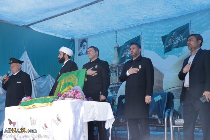 کاروان زیر سایه خورشید میهمان مردم نجف آباد اصفهان‎‏