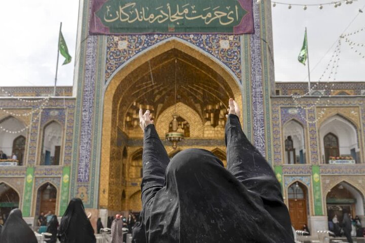 تصاویر | امروز؛  حال و هوای بارانی حرم مطهر حضرت رضا(ع)