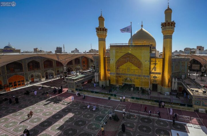 تغيير شامل لسجّاد صحن الإمام علي (عليه السلام )