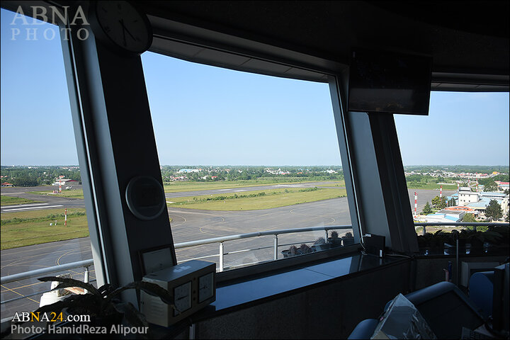 گزارش تصویری | حضور خادمیاران رضوی گیلان در فرودگاه رشت