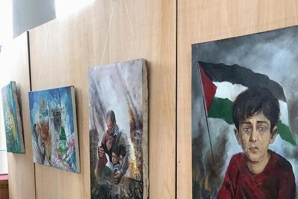 Artistas paquistaneses expressam apoio a Gaza