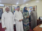 Mkutano na Mkuu wa Mkoa wa Tanga, Dkt. Batlida Burian, pamoja na baadhi ya Masheikh wa Kishia na Kisunni.