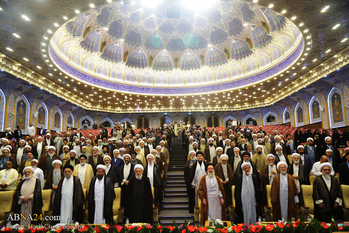 آیین اختتامیه همایش بین المللی یکصدمین سالگشت بازتأسیس حوزه علمیه قم