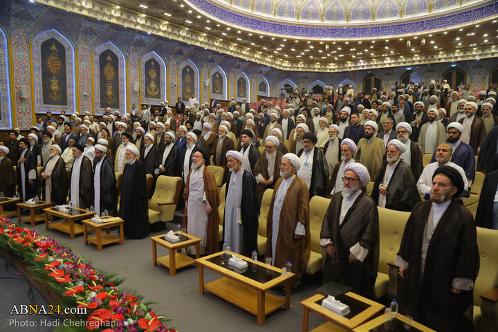 آیین اختتامیه همایش بین المللی یکصدمین سالگشت بازتأسیس حوزه علمیه قم
