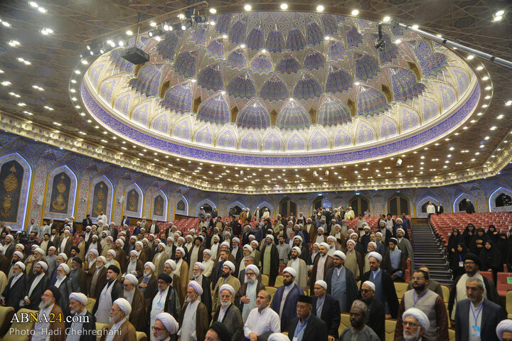 آیین اختتامیه همایش بین المللی یکصدمین سالگشت بازتأسیس حوزه علمیه قم