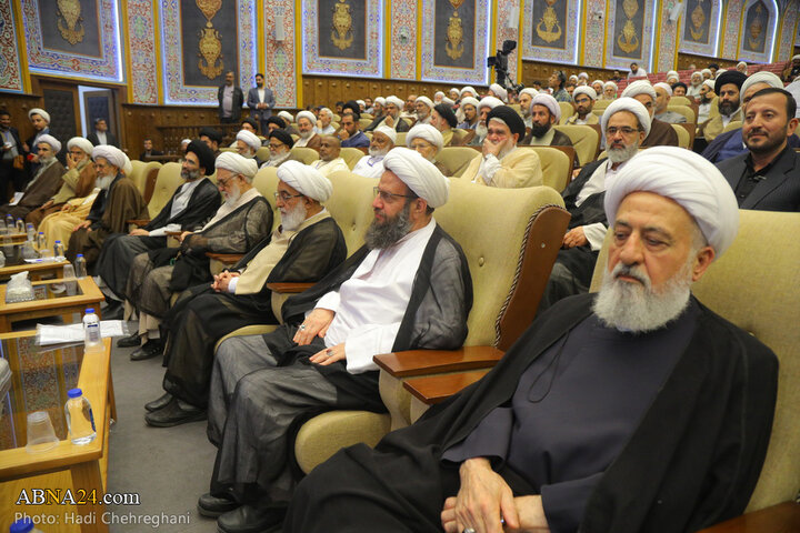 آیین اختتامیه همایش بین المللی یکصدمین سالگشت بازتأسیس حوزه علمیه قم