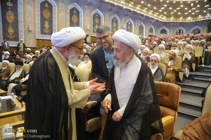 آیین اختتامیه همایش بین المللی یکصدمین سالگشت بازتأسیس حوزه علمیه قم