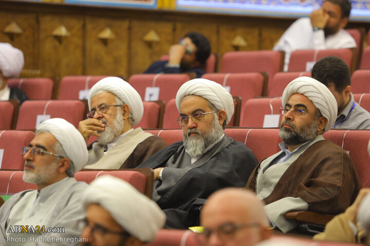 آیین اختتامیه همایش بین المللی یکصدمین سالگشت بازتأسیس حوزه علمیه قم