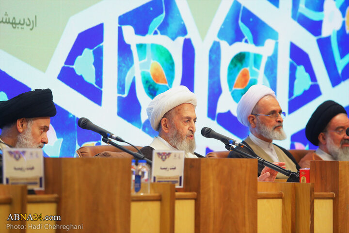 آیین اختتامیه همایش بین المللی یکصدمین سالگشت بازتأسیس حوزه علمیه قم