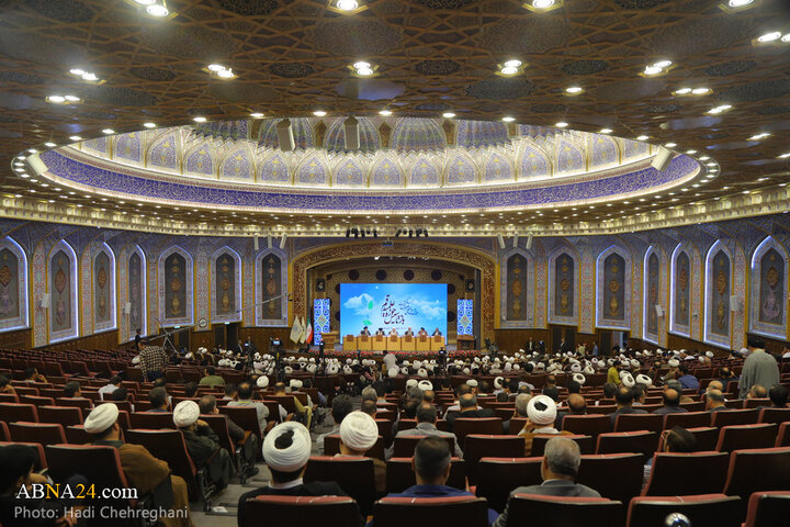 آیین اختتامیه همایش بین المللی یکصدمین سالگشت بازتأسیس حوزه علمیه قم