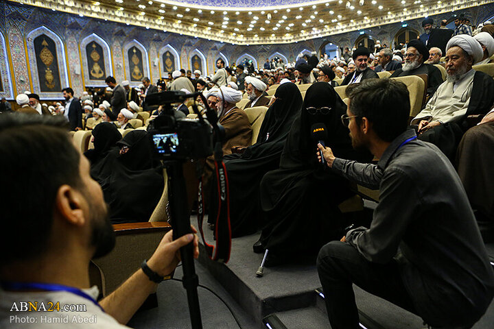 تقرير مصور/ مؤتمر الذكرى المئوية لإعادة تأسيس الحوزة العلمية في قم1