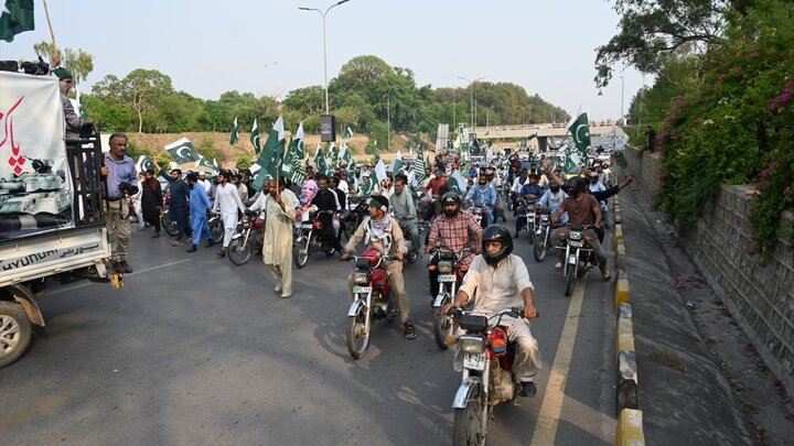 تظاهرات در پاکستان