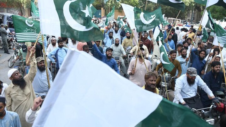 بھارت کی جارحیت کے بعد اسلام آباد میں عوامی مظاہرے