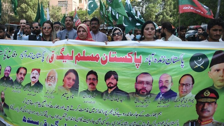 بھارت کی جارحیت کے بعد اسلام آباد میں عوامی مظاہرے