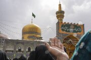 Informe fotográfico | Ambiente espiritual bajo la lluvia en el sagrado santuario de Alí ibn Musa ar-Rida (P)