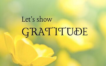True Gratitude: When "I" disappear, and "He" takes over