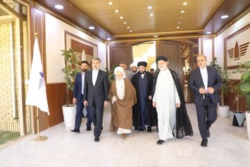 Prima visita dell’Ayatollah Javadi Amoli ai luoghi santi in Iraq