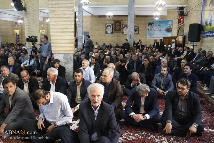 یادواره شهدای سرداران و سنگرسازان بی‌سنگر در شهر تبریز