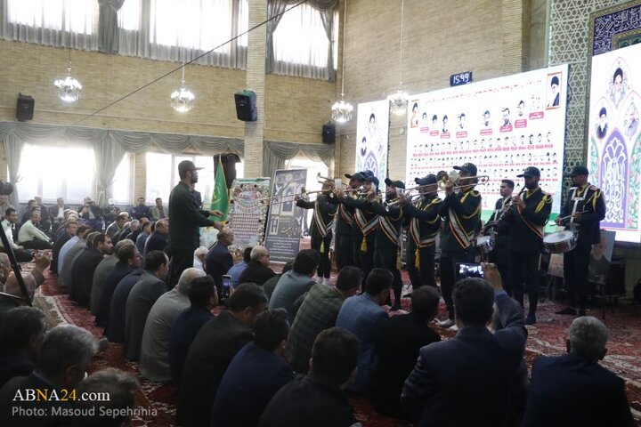 یادواره شهدای سرداران و سنگرسازان بی‌سنگر در شهر تبریز