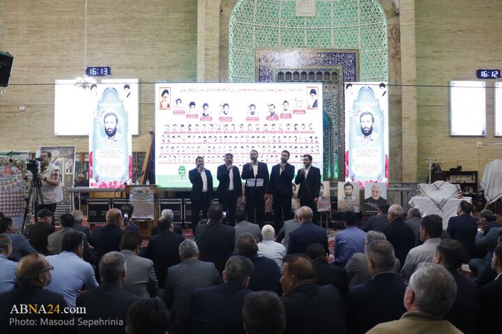 یادواره شهدای سرداران و سنگرسازان بی‌سنگر در شهر تبریز