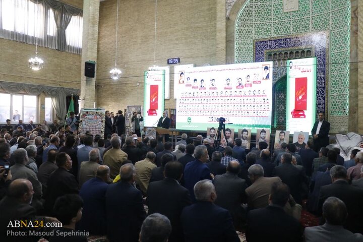 یادواره شهدای سرداران و سنگرسازان بی‌سنگر در شهر تبریز