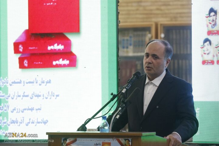 یادواره شهدای سرداران و سنگرسازان بی‌سنگر در شهر تبریز