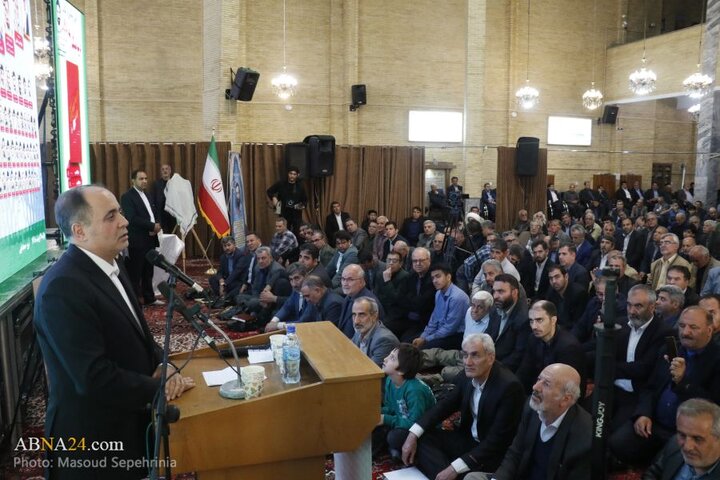 یادواره شهدای سرداران و سنگرسازان بی‌سنگر در شهر تبریز