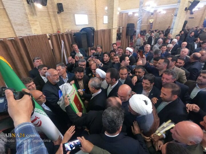 یادواره شهدای سرداران و سنگرسازان بی‌سنگر در شهر تبریز