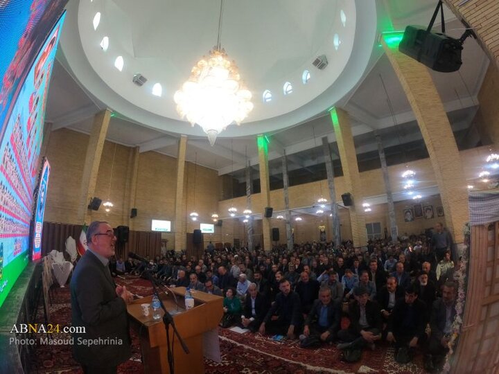 یادواره شهدای سرداران و سنگرسازان بی‌سنگر در شهر تبریز