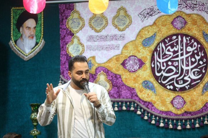 نوجوانان فاطمی میلاد امام رئوف را در حرم اخت الرضا(س) جشن گرفتند