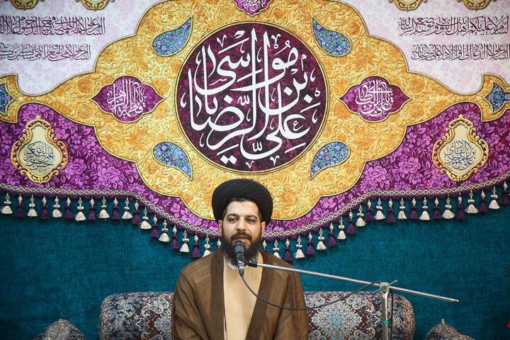 نوجوانان فاطمی میلاد امام رئوف را در حرم اخت الرضا(س) جشن گرفتند