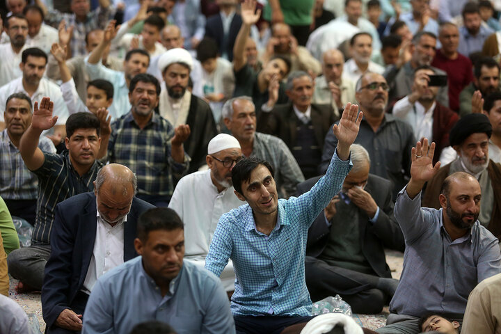 گزارش تصویری | جشن شب میلاد امام رئوف در حرم بانوی کرامت