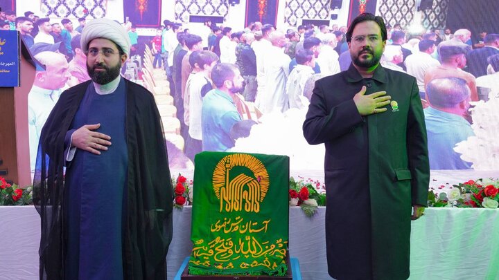 جشن میلاد حضرت ثامن‌الحجج(ع) در شرق شهر موصل