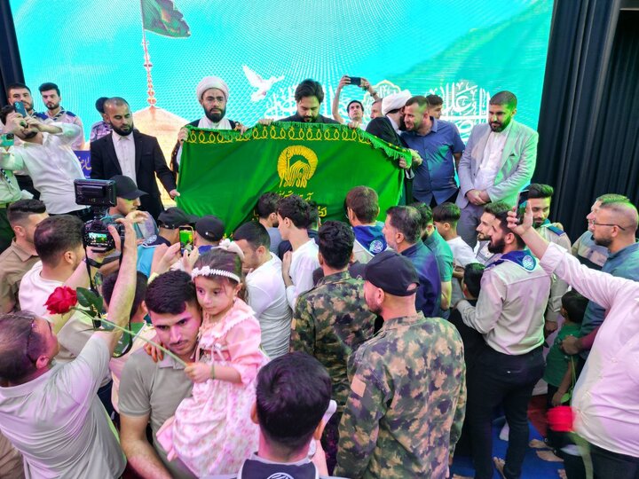 جشن میلاد حضرت ثامن‌الحجج(ع) در شرق شهر موصل