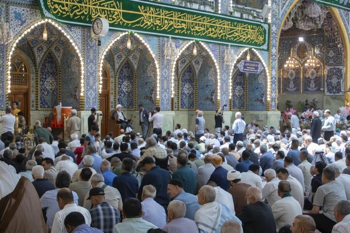 تقديم محاضرة بذكرى ولادة الإمام الرضا (عليه السلام)