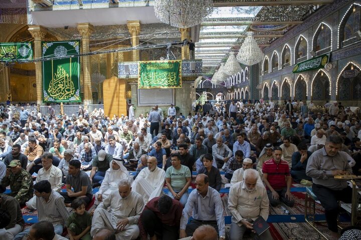 تقديم محاضرة بذكرى ولادة الإمام الرضا (عليه السلام)