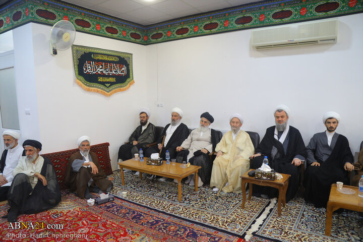 مراسم جشن میلاد امام رضا (ع) با حضور آیت‌الله هادوی تهرانی