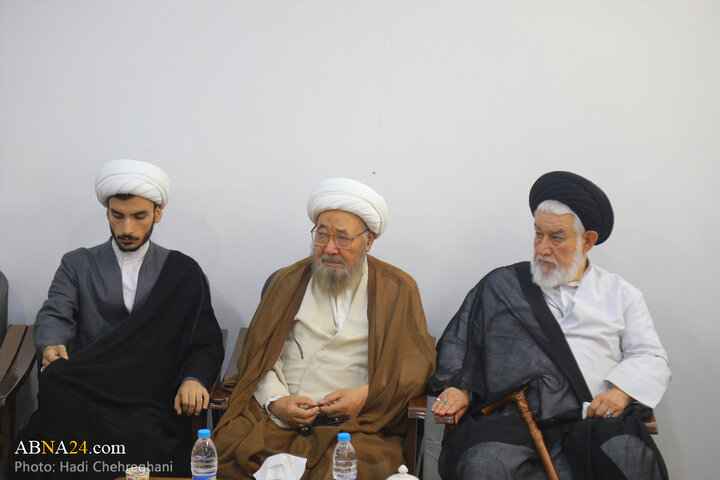 مراسم جشن میلاد امام رضا (ع) با حضور آیت‌الله هادوی تهرانی