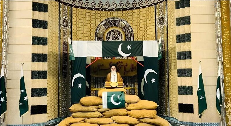 بھارتی جارحیت کے خلاف منفرد احتجاج، مسجد مورچے میں تبدیل بھارتی جارحیت کے خلاف منفرد احتجاج، مسجد مورچے میں تبدیل