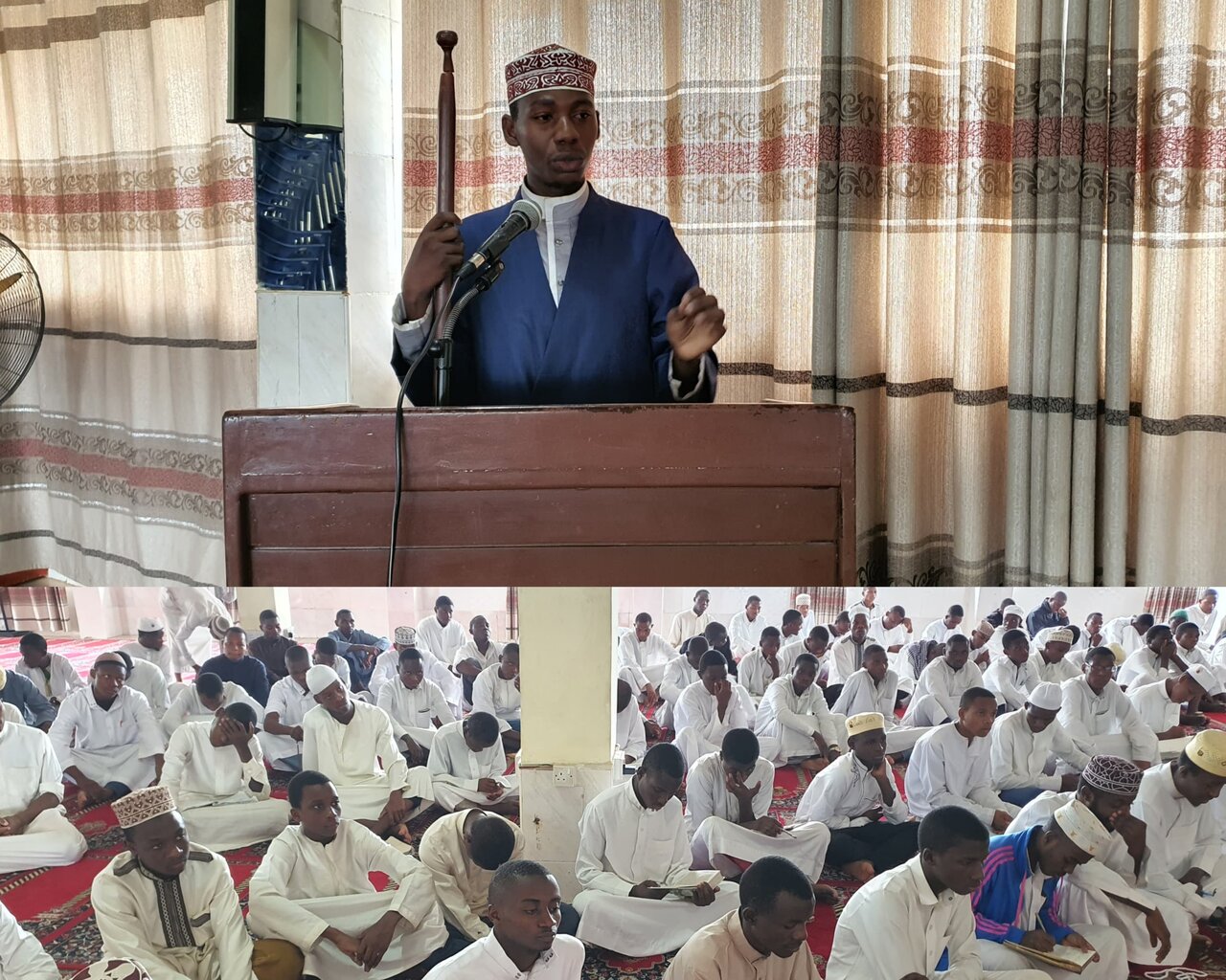 Swala ya Ijumaa Yaswaliwa katika Chuo Cha Jamiat Al-Mustafa (s), Dar-es-Salaam:Khatibu wa Ijumaa Sheikh Bakari Mtulia Azungumzia "Umuhimu wa Kusamehe"