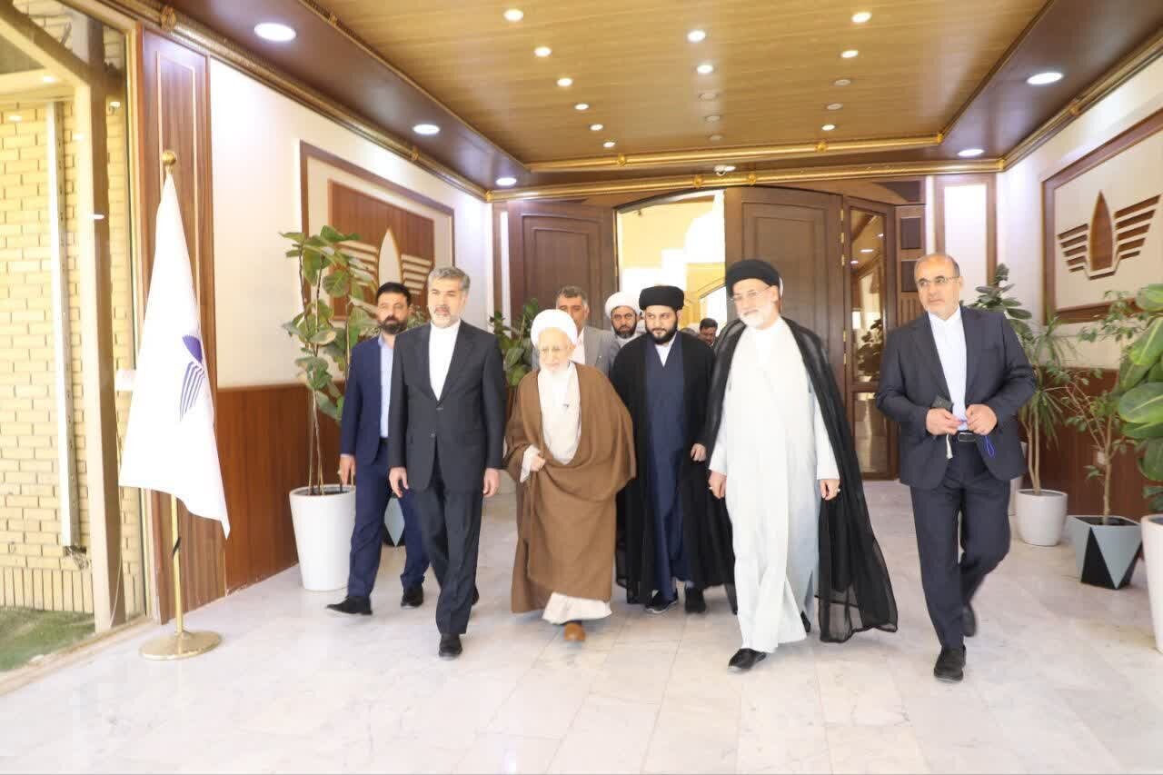 Prima visita dell’Ayatollah Javadi Amoli ai luoghi santi in Iraq