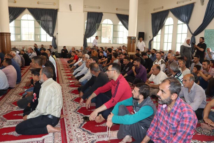 اقامه نماز جمعه در شهر شیعه نشین الزهراء سوریه