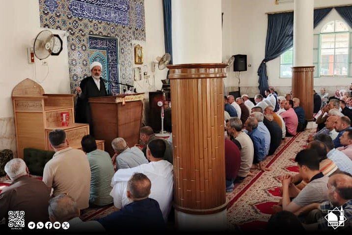 اقامه نماز جمعه در شهر شیعه نشین الزهراء سوریه