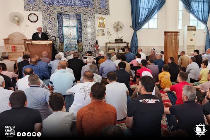 اقامه نماز جمعه در شهر شیعه نشین الزهراء سوریه