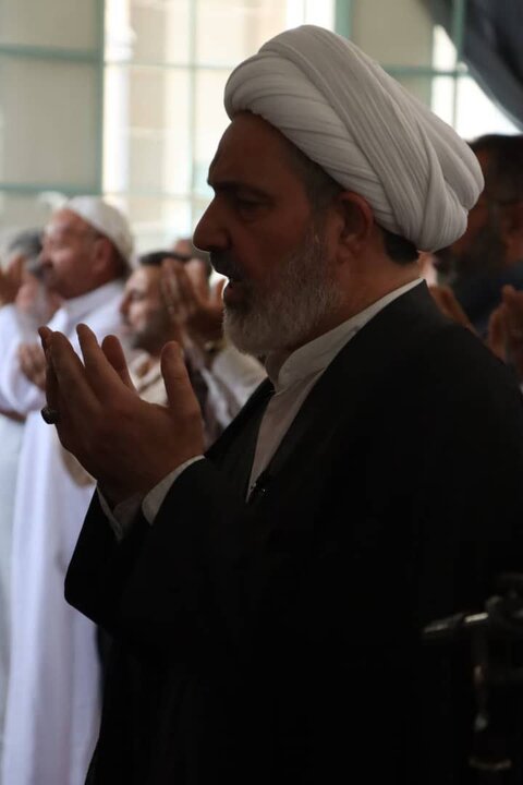 اقامه نماز جمعه در شهر شیعه نشین الزهراء سوریه