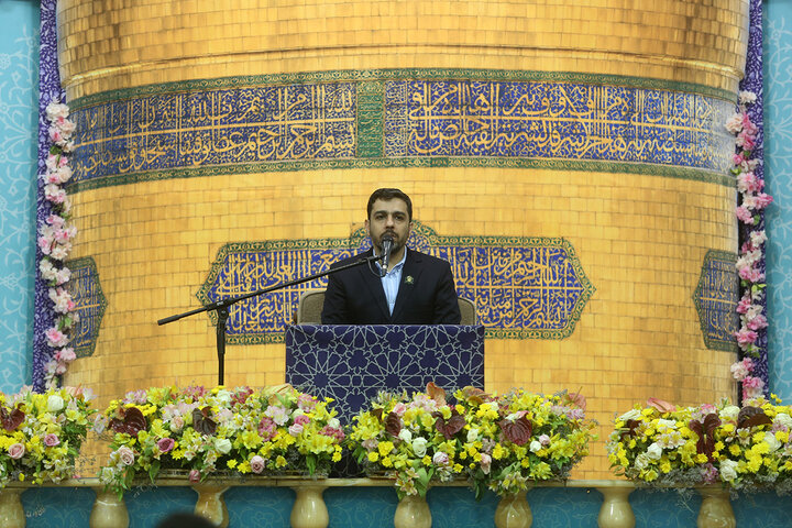 گزارش تصویری | جشن شام میلاد امام رضا(ع) در حرم حضرت فاطمه معصومه(س)